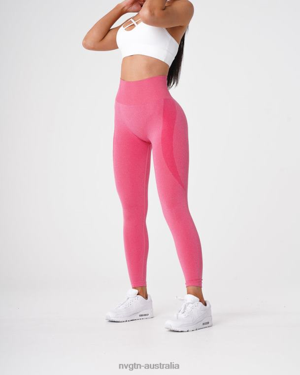 Women Contour Seamless Leggings 04060526 Hot Pink Fitness NVGTN