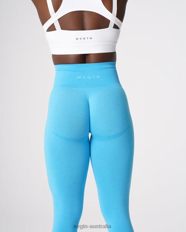 Women Contour Seamless Leggings 04060530 Aqua Fitness NVGTN