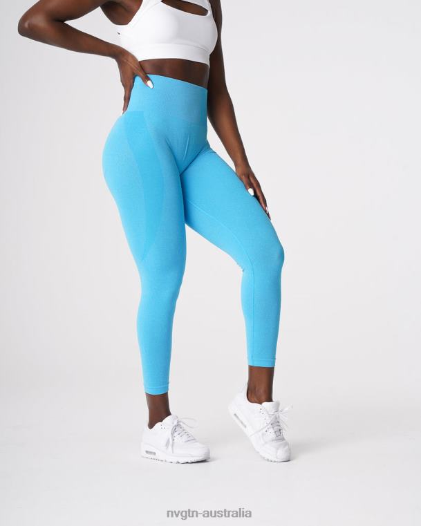 Women Contour Seamless Leggings 04060530 Aqua Fitness NVGTN