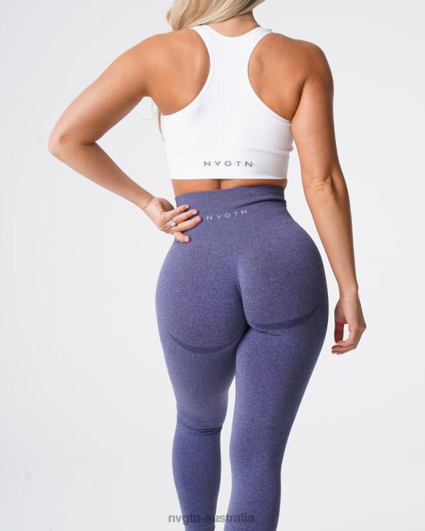 Women Contour Seamless Leggings 04060532 Indigo Fitness NVGTN