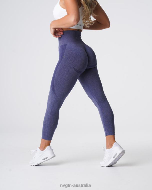 Women Contour Seamless Leggings 04060532 Indigo Fitness NVGTN