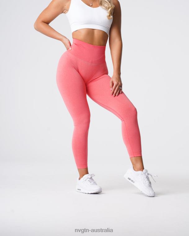 Women Curve Seamless Leggings 04060612 Coral Fitness NVGTN