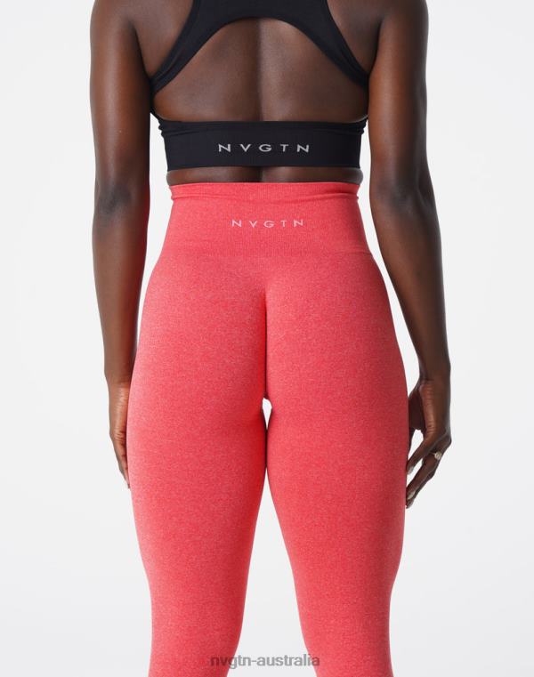 Women NV Seamless Leggings 04060581 Candy Apple Fitness NVGTN