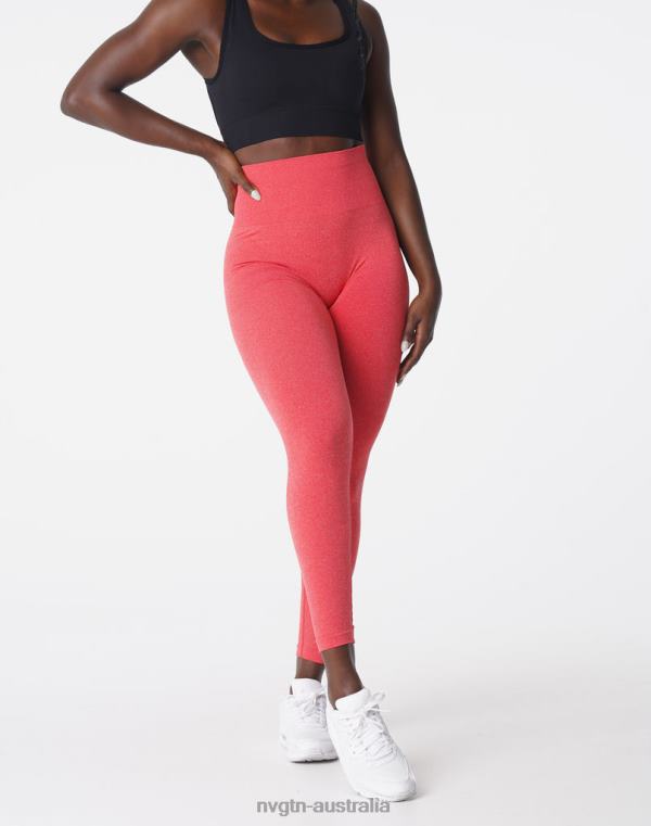 Women NV Seamless Leggings 04060581 Candy Apple Fitness NVGTN