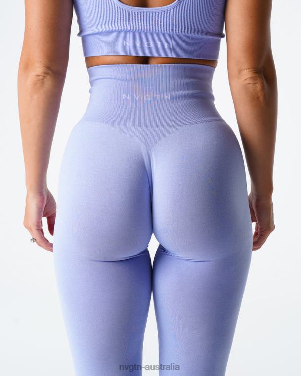 Women NV Seamless Leggings 04060586 Periwinkle Fitness NVGTN