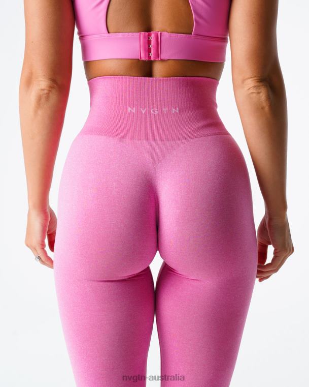 Women NV Seamless Leggings 04060587 Bubble Gum Pink Fitness NVGTN