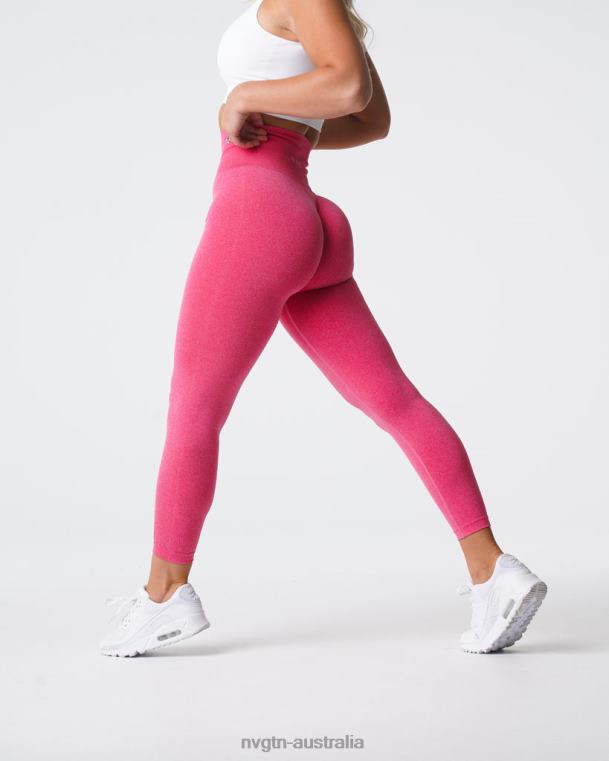 Women NV Seamless Leggings 04060590 Hot Pink Fitness NVGTN
