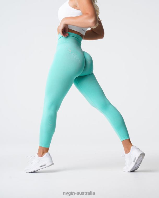 Women NV Seamless Leggings 04060595 Mint Fitness NVGTN