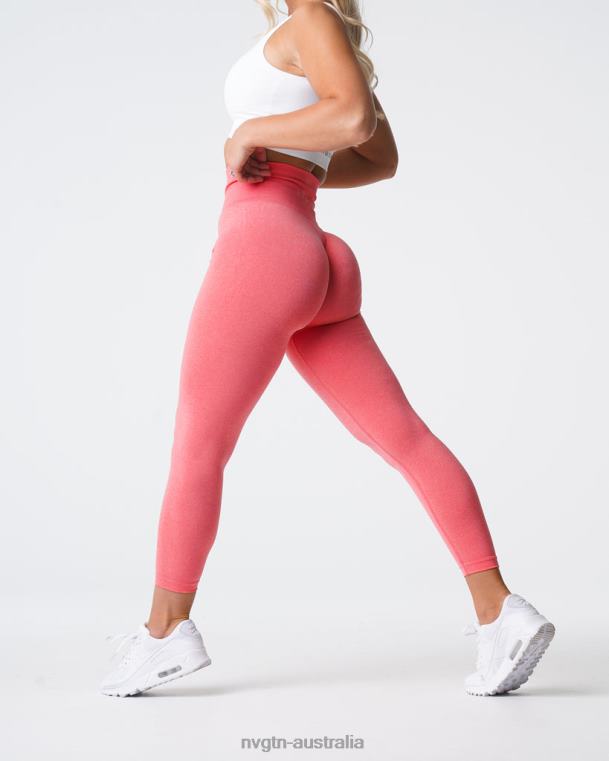 Women NV Seamless Leggings 04060597 Coral Fitness NVGTN