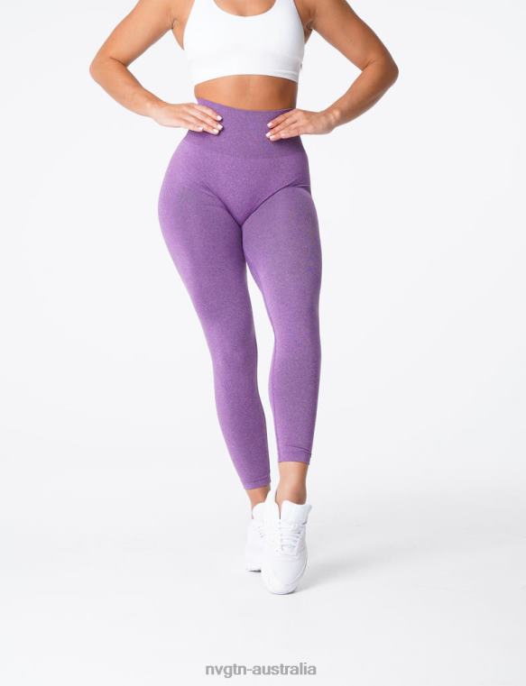 Women NV Seamless Leggings 04060599 Violet Fitness NVGTN