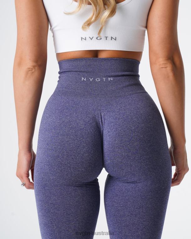 Women NV Seamless Leggings 04060605 Indigo Fitness NVGTN