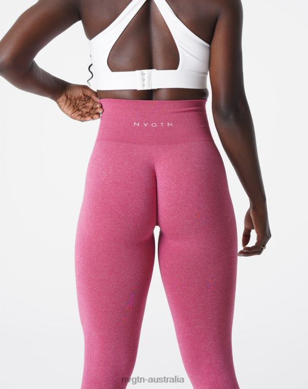 Women NV Seamless Leggings 04060607 Crimson Fitness NVGTN