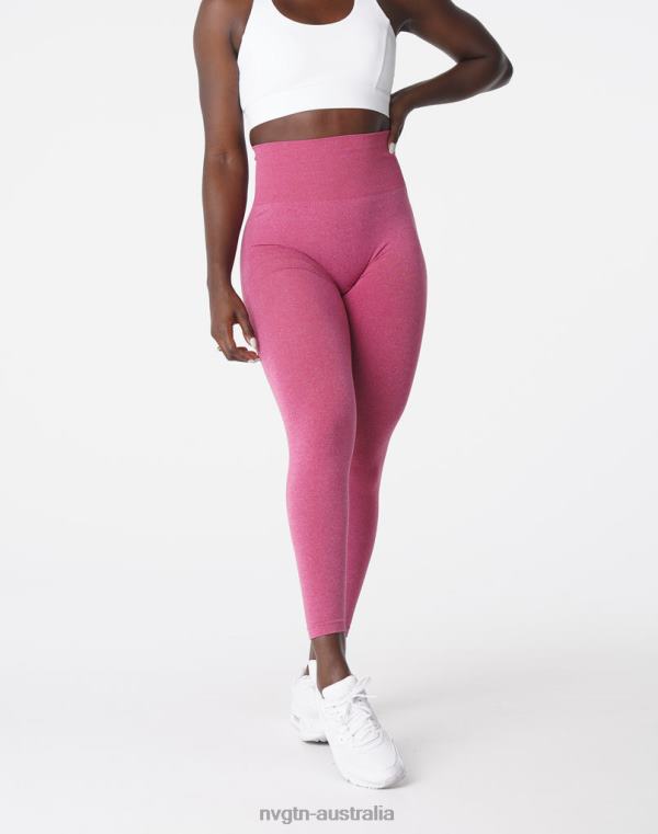 Women NV Seamless Leggings 04060607 Crimson Fitness NVGTN