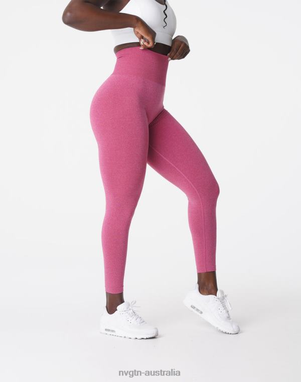 Women NV Seamless Leggings 04060607 Crimson Fitness NVGTN