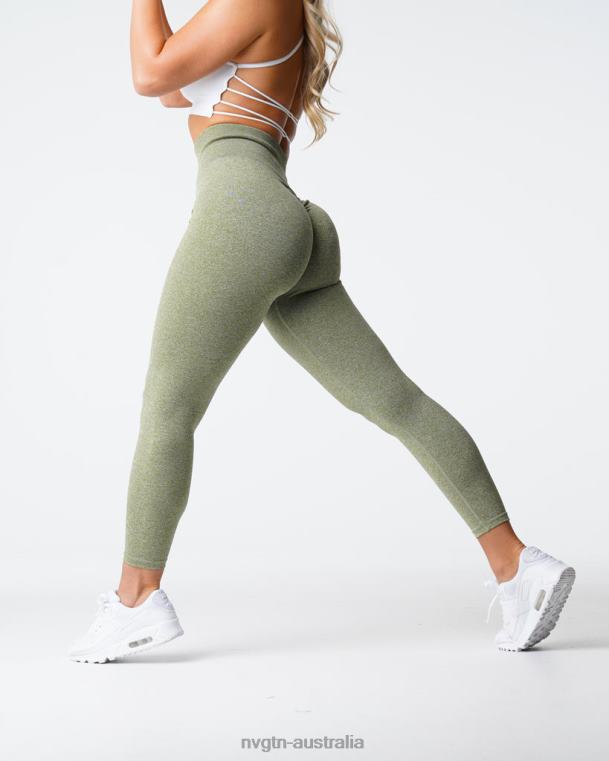 Women Scrunch Seamless Leggings 04060540 Meadow Fitness NVGTN