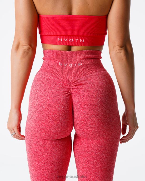 Women Scrunch Seamless Leggings 04060541 Candy Apple Fitness NVGTN