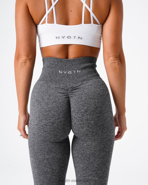Women Scrunch Seamless Leggings 04060559 Black Speckled Fitness NVGTN