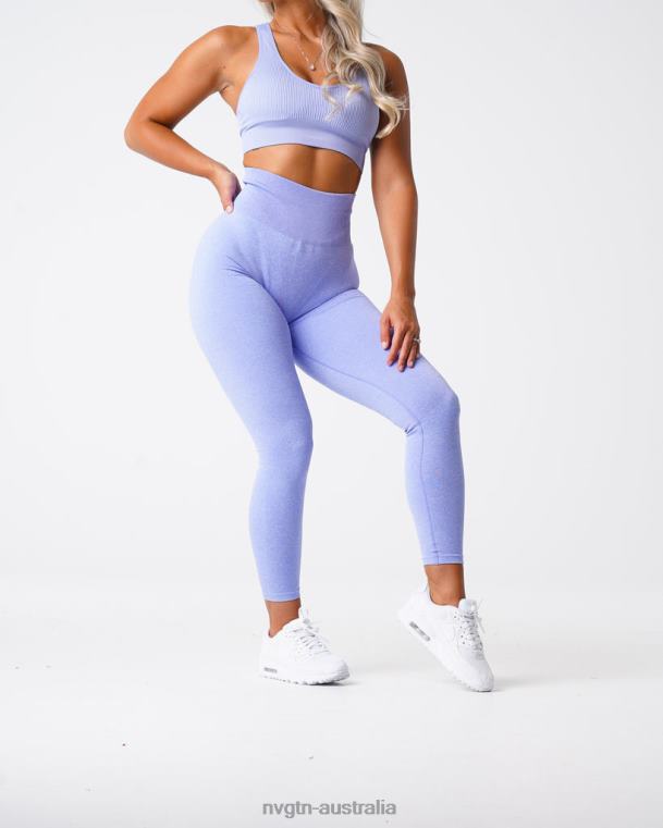 Women Scrunch Seamless Leggings 04060642 Periwinkle Fitness NVGTN
