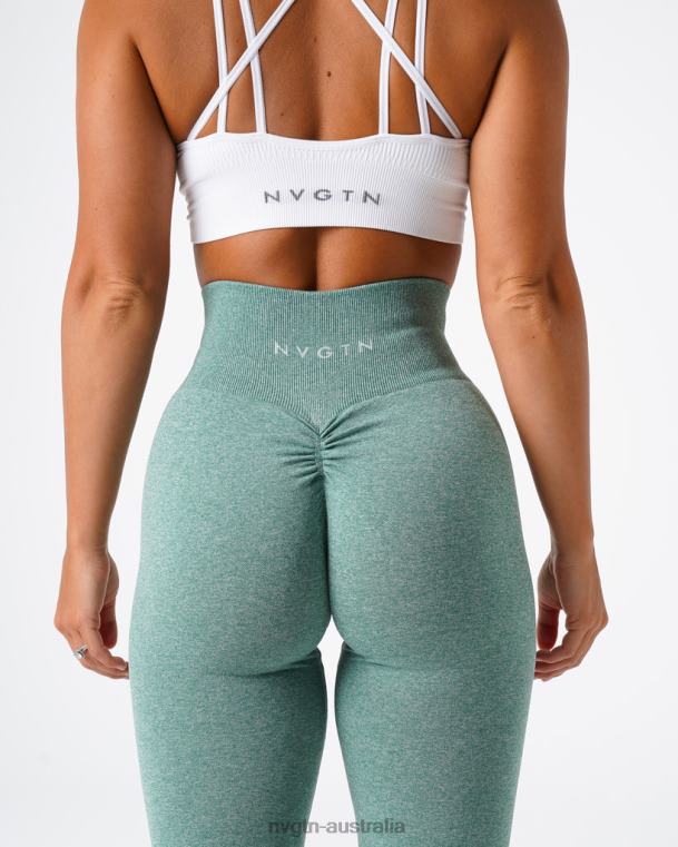Women Scrunch Seamless Leggings 04060647 Sage Green Fitness NVGTN