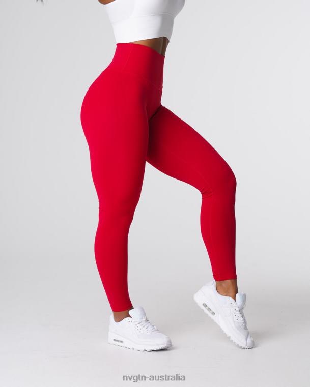Women Signature 2.0 Leggings 04060551 Red Wine Fitness NVGTN