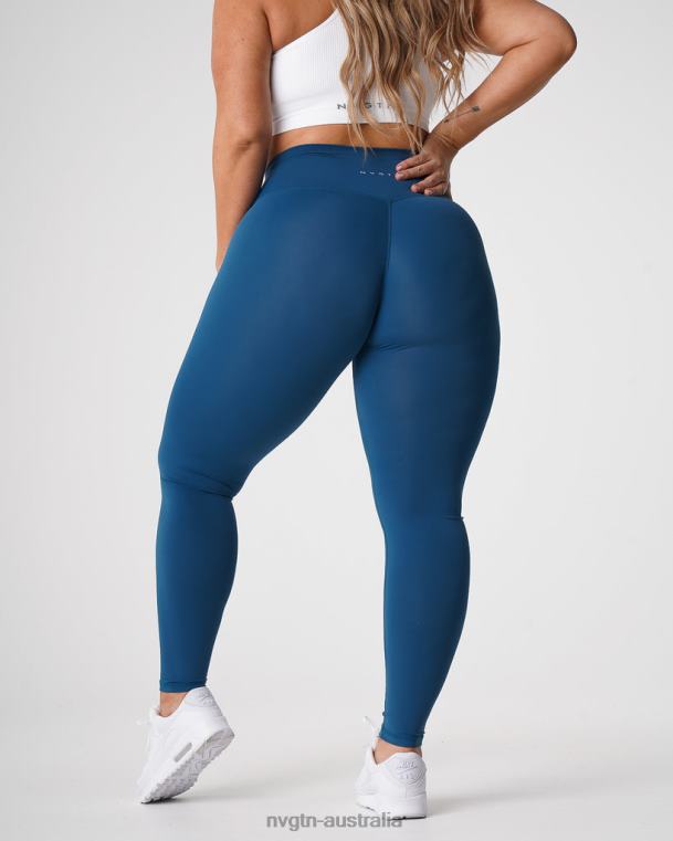 Women Signature 2.0 Leggings 04060650 Pacific Blue Fitness NVGTN