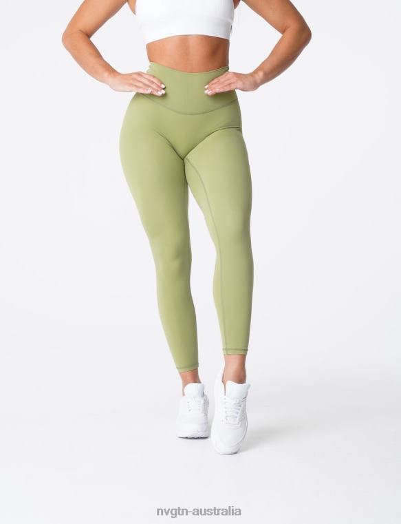 Women Signature 2.0 Leggings 04060654 Olive Fitness NVGTN