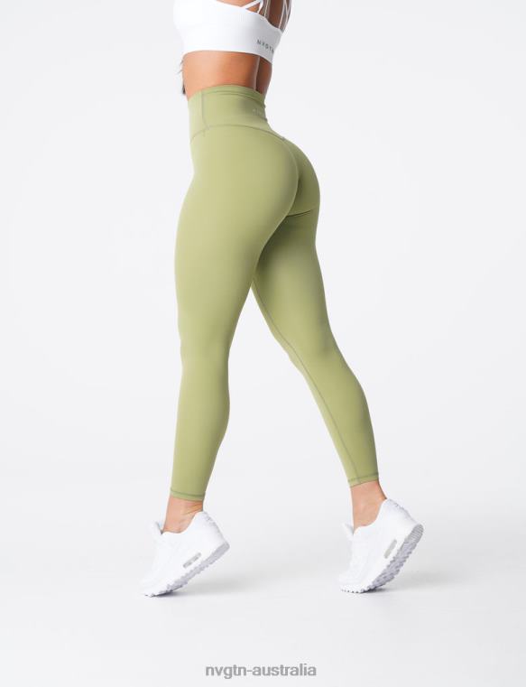 Women Signature 2.0 Leggings 04060654 Olive Fitness NVGTN