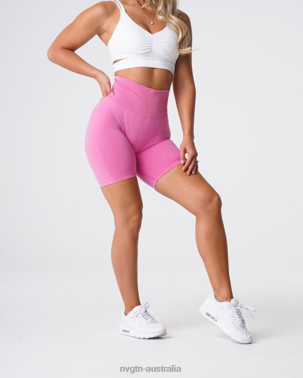 Women Biker Shorts 04060479 Bubble Gum Pink Fitness NVGTN
