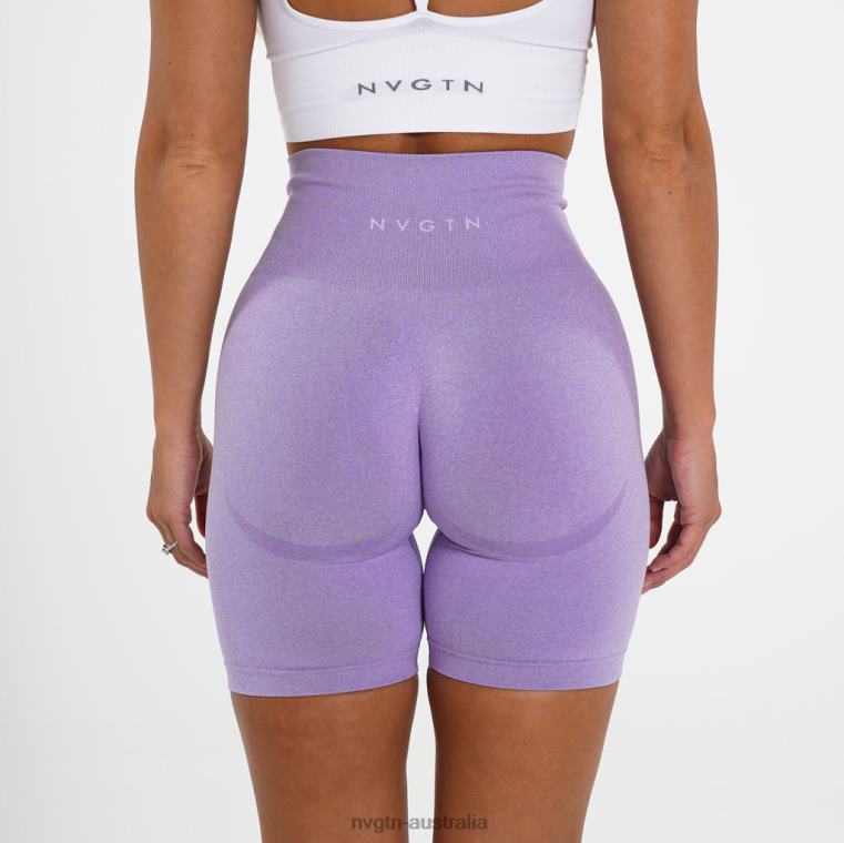 Women Biker Shorts 04060480 Lilac Fitness NVGTN