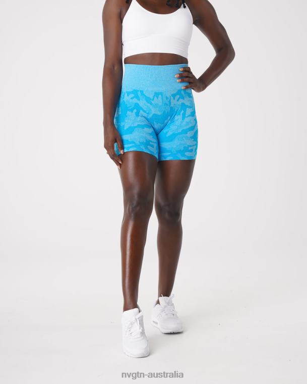 Women Camo Seamless Shorts 04060441 Caribbean Fitness NVGTN