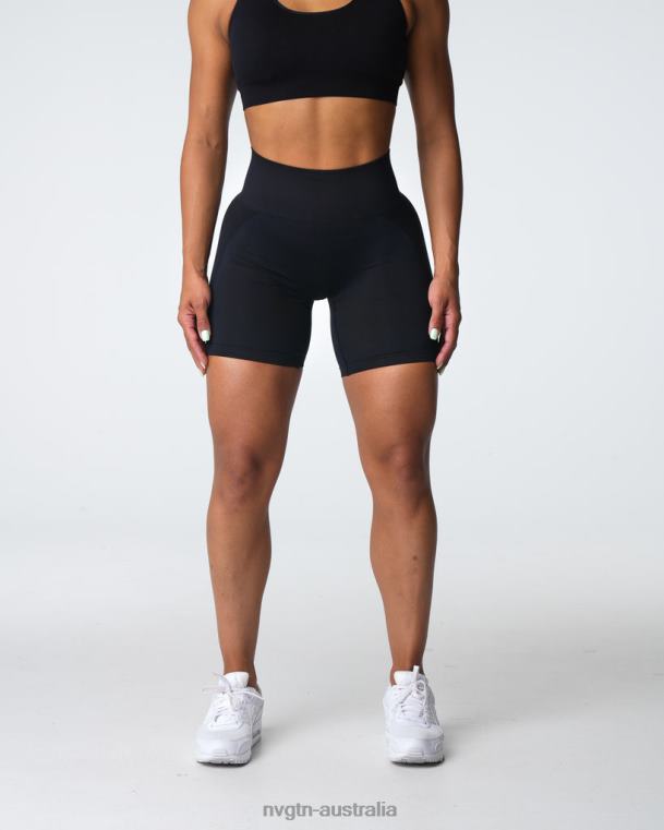 Women Contour 2.0 Seamless Shorts 04060316 Black Fitness NVGTN