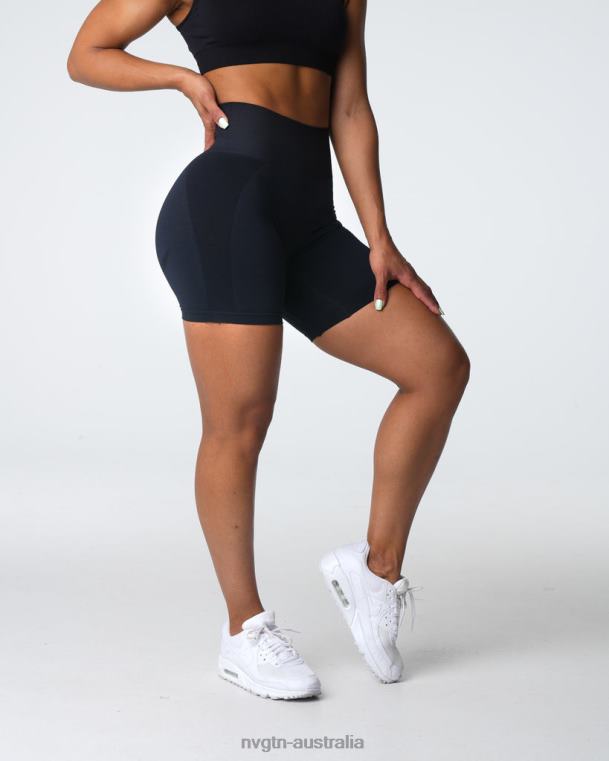 Women Contour 2.0 Seamless Shorts 04060316 Black Fitness NVGTN