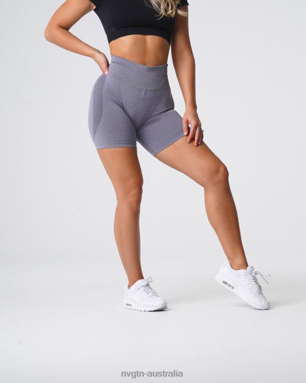 Women Contour Seamless Shorts 04060322 Grey Fitness NVGTN