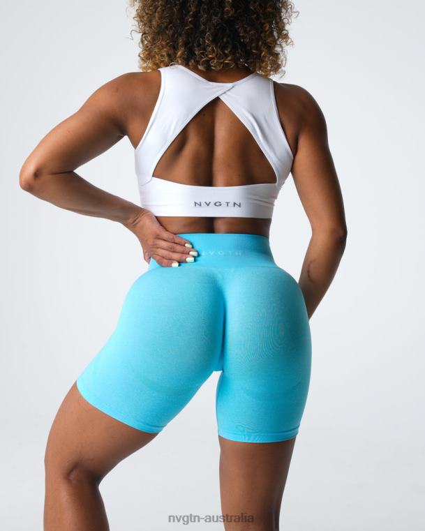 Women Contour Seamless Shorts 04060326 Aqua Fitness NVGTN