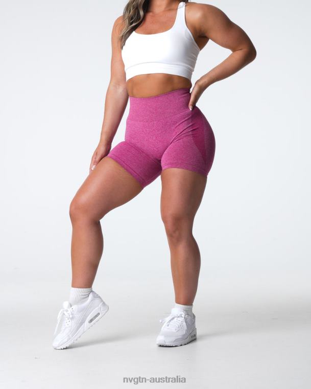 Women Contour Seamless Shorts 04060331 Crimson Fitness NVGTN