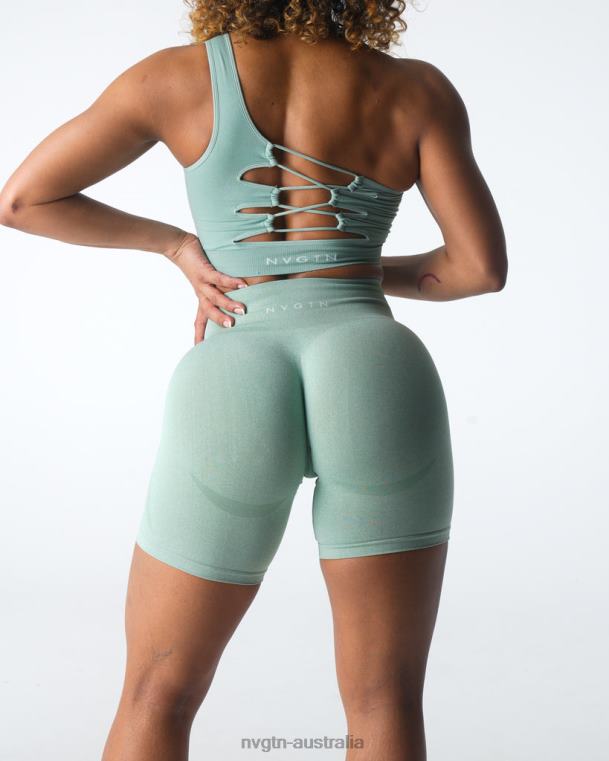 Women Contour Seamless Shorts 04060339 Sage Green Fitness NVGTN