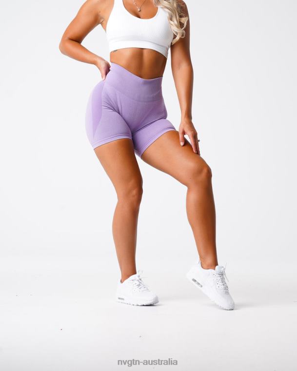 Women Contour Seamless Shorts 04060349 Lilac Fitness NVGTN