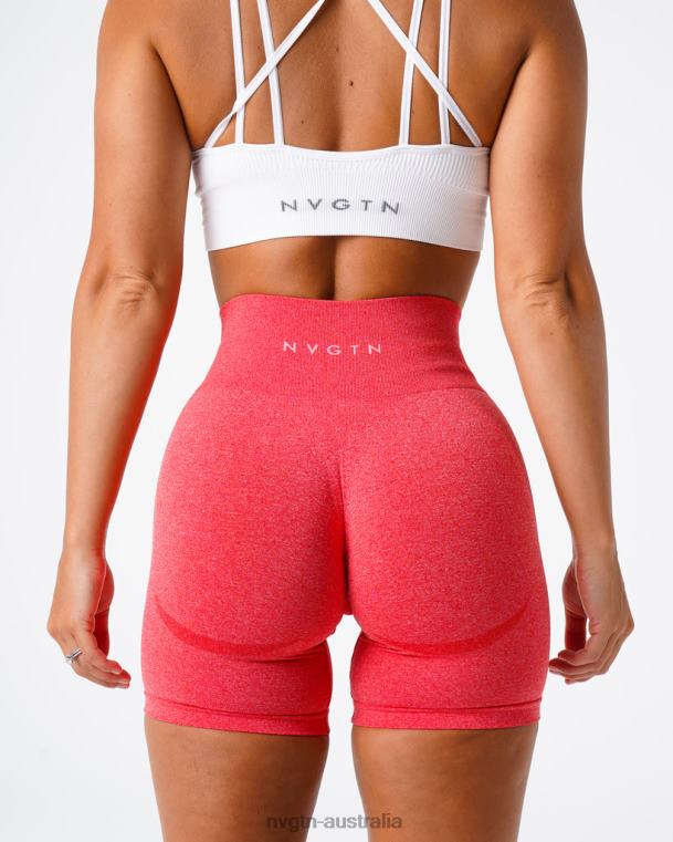 Women Contour Seamless Shorts 04060350 Candy Apple Fitness NVGTN