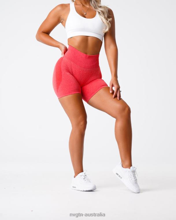 Women Contour Seamless Shorts 04060350 Candy Apple Fitness NVGTN
