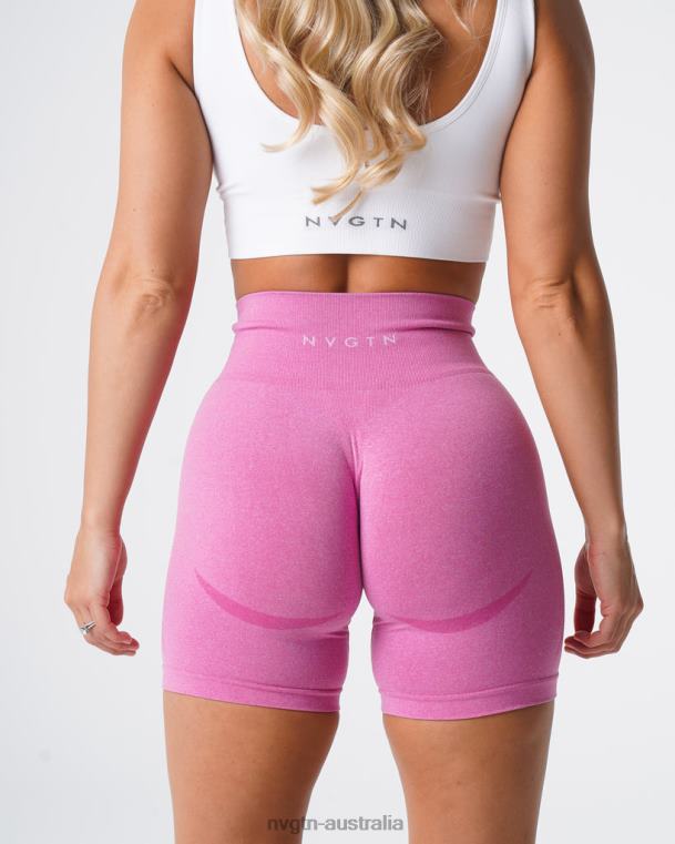 Women Contour Seamless Shorts 04060353 Bubble Gum Pink Fitness NVGTN