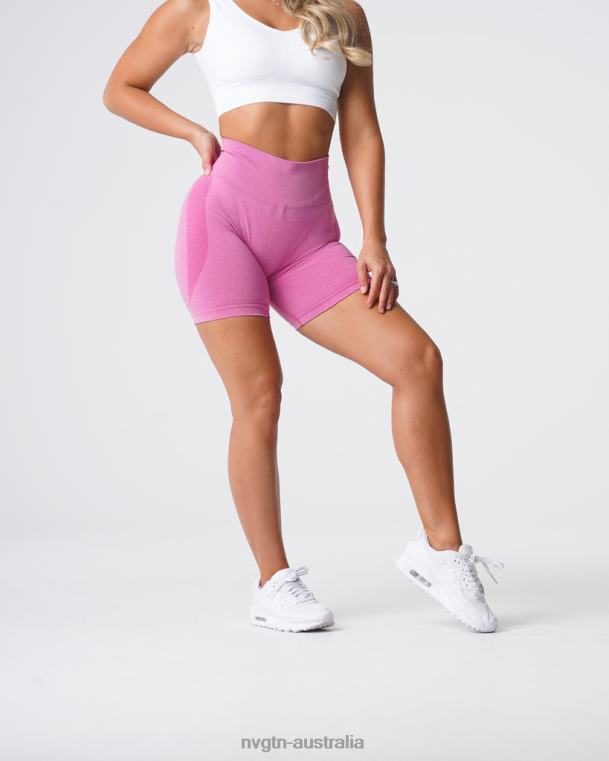 Women Contour Seamless Shorts 04060353 Bubble Gum Pink Fitness NVGTN