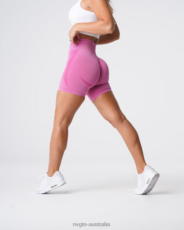 Women Contour Seamless Shorts 04060353 Bubble Gum Pink Fitness NVGTN