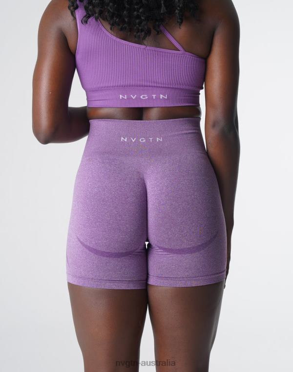 Women Contour Seamless Shorts 04060355 Violet Fitness NVGTN