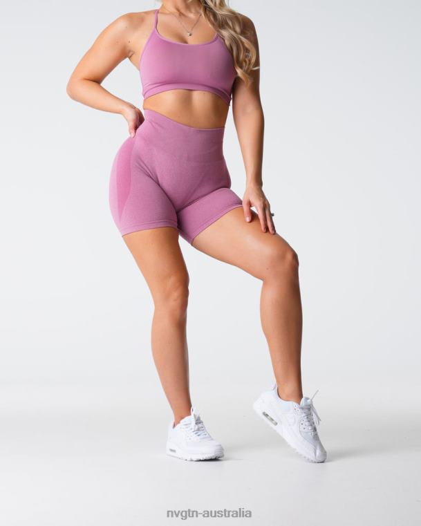 Women Contour Seamless Shorts 04060356 Pastel Pink Fitness NVGTN