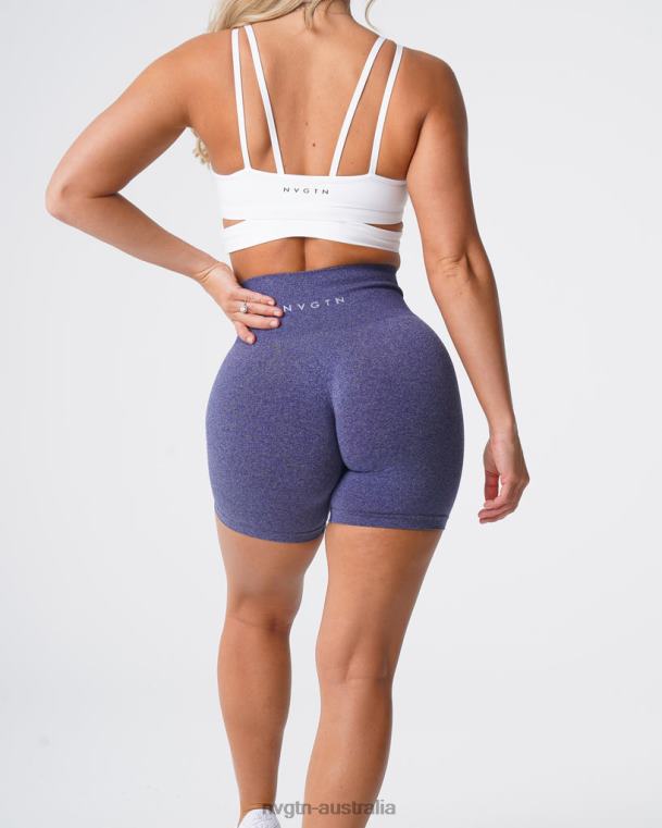 Women Pro Seamless Shorts 04060362 Indigo Fitness NVGTN