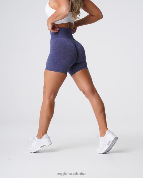 Women Pro Seamless Shorts 04060362 Indigo Fitness NVGTN