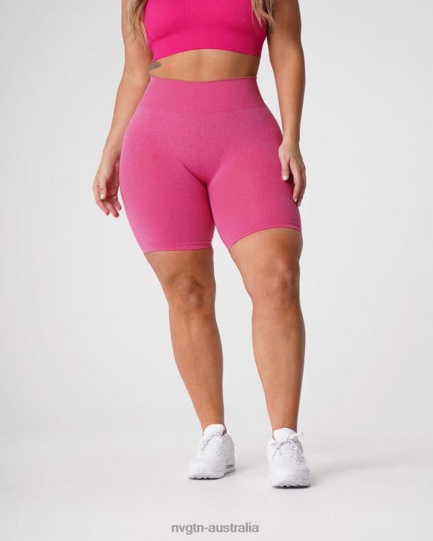 Women Pro Seamless Shorts 04060369 Fuchsia Fitness NVGTN