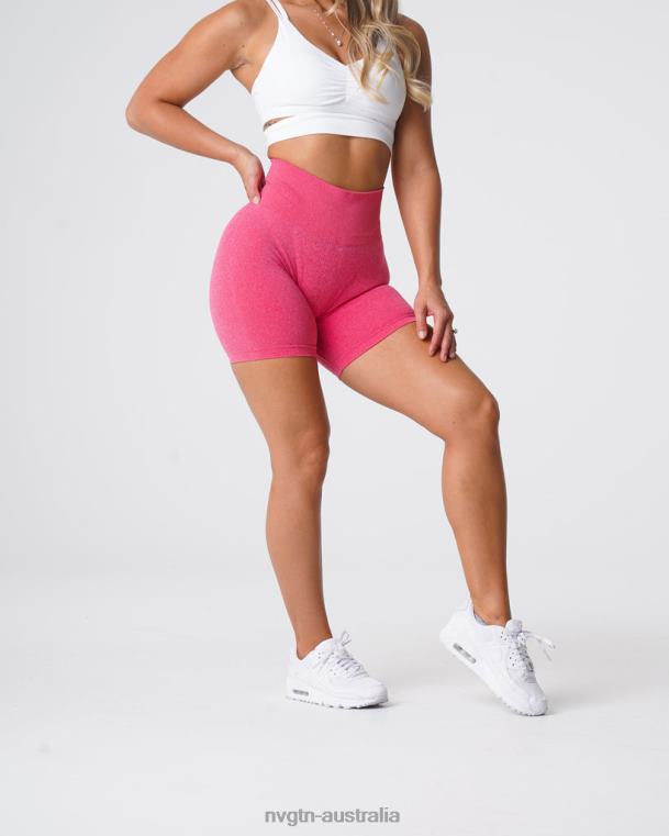 Women Pro Seamless Shorts 04060375 Hot Pink Fitness NVGTN
