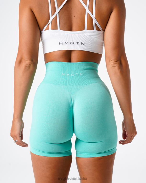 Women Pro Seamless Shorts 04060379 Mint Fitness NVGTN