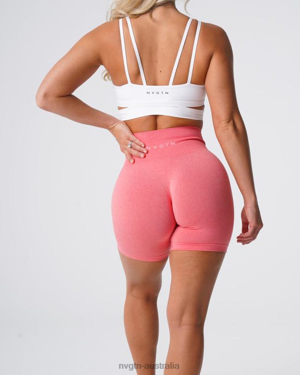 Women Pro Seamless Shorts 04060381 Coral Fitness NVGTN
